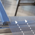 Serre Balance™ 11,52m² en aluminium argent et polycarbonate – Canopia by Palram