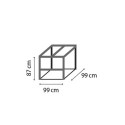 Composteur en acier Zincalume® - alu anodisé – Tami – Vitavia