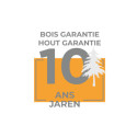 Piscine bois carrée 305x305cm CARRA 3 - Gré