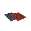 Tuiles métalliques en acier - gris anthracite - pour abri de jardin SOLID