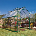 Serre Balance™ 8,88m² en aluminium vert et polycarbonate – Canopia by Palram