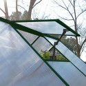 Serre Balance™ 8,88m² en aluminium vert et polycarbonate – Canopia by Palram