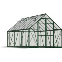 Serre Balance™ 11,52m² en aluminium vert et polycarbonate – Canopia by Palram