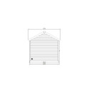 Abri de jardin 8,62m² en bois massif 19mm traité autoclave ANNEUX - SOLID
