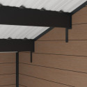 Abri de jardin en bois composite 28mm aspect bois 19,22m² PREMIUM - Woodlife Garden