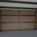 Abri de jardin + terrasse en bois composite 28mm aspect bois 15m² PREMIUM - Woodlife Garden