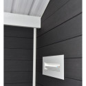 Abri de jardin en bois composite 28mm anthracite 14,75m² PREMIUM - Woodlife Garden