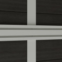Abri de jardin en bois composite 28mm anthracite 12m² PREMIUM toit monopente - Woodlife Garden