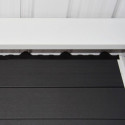 Abri de jardin en bois composite 28mm anthracite 10,71m² PREMIUM - Woodlife Garden
