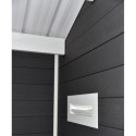Abri de jardin en bois composite 28mm anthracite 10,71m² PREMIUM - Woodlife Garden