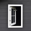 Abri de jardin en bois composite 28mm anthracite 10,71m² PREMIUM - Woodlife Garden