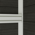 Abri de jardin en bois composite 28mm anthracite 10,71m² PREMIUM - Woodlife Garden