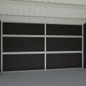 Abri de jardin en bois composite 28mm anthracite 10,71m² PREMIUM - Woodlife Garden