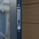Abri de jardin en bois composite 28mm aspect bois 14,90m² PREMIUM toit plat - Woodlife Garden
