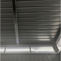 Abri de jardin en acier galvanisé Kosto 8,64m² + kit d'ancrage - X-Métal