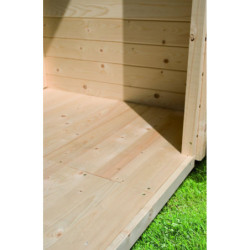 Plancher en bois épicéa du nord pour abris de jardin Karibu - 76622