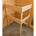 Sauna d'extérieur Miramar - noir avec vestibule 3 à 6 places 73mm - KARIBU