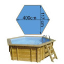 Bâche à bulles bordée 400μ pour piscine Summum - Waterclip