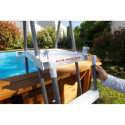 Piscine octogonale en bois - H120cm - Diam. 360cm - All in ONE - SUNWATER - UBBINK
