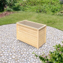 Potager surélevé 460L en bois 19mm - naturel – Karibu