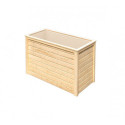 Potager surélevé 460L en bois 19mm - naturel – Karibu