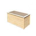 Potager surélevé 835L en bois 19mm - naturel – Karibu