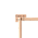 Potager surélevé 835L en bois 19mm - naturel – Karibu