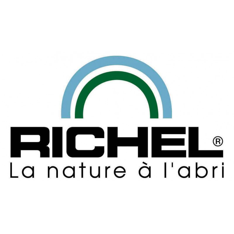 Gaine de couverture PE de remplacement pour serre tunnel 3x4,5m RICHEL