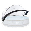 Dôme de piscine hors sol ronde diam 360cm – Exit Toys