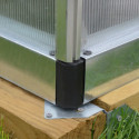 Serre de jardin en aluminium et polycarbonate 17,6m² Bella™ – Palram - Canopia