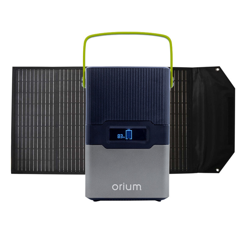 Pack station d'énergie portative Izywatt 250 + panneau solaire semi-rigide 60W - ORIUM