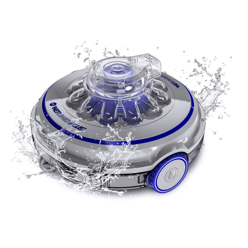 Robot électrique sans fil pour piscines jusqu'à 50m² Wet Runner Plus - Gré