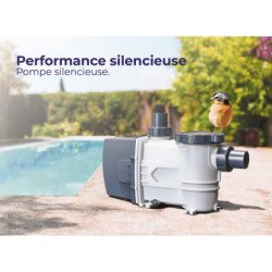 Pompe de filtration à vitesse variable pour les piscines jusqu'à 65m³- Gré