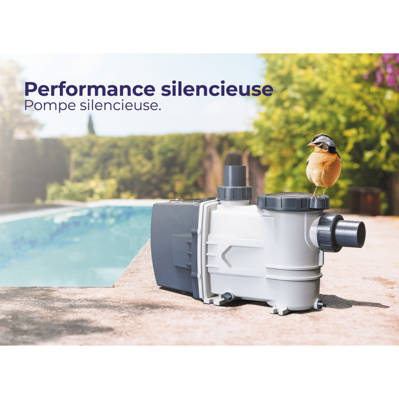 Pompe de filtration à vitesse variable pour les piscines jusqu'à 65m³- Gré