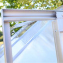 Serre de jardin 2,28m² en aluminium et polycarbonate Diamant 46
