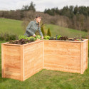 Potager surélevé en bois massif Klassik L170 - Westmann