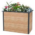 Potager surélevé en acier imitation bois Primus-Multi M - Westmann
