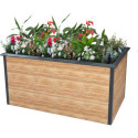 Potager surélevé en acier imitation bois Primus-Multi L - Westmann