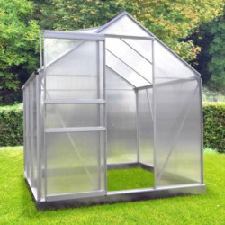 Serre de Jardin - Polycarbonate 86 + Base - 4,75m²