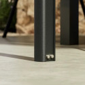 Pergola adossée 300x810cm en aluminium - Harmonie - PERGOFRANCE