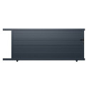 Portail coulissant en aluminium 400x160cm HORACE - X-METAL