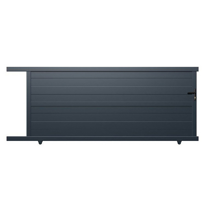 Portail coulissant en aluminium 400x160cm HORACE - X-METAL
