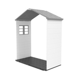Module d'extension 2,2m² pour abri de jardin en résine beige Sunlife - Jôbu