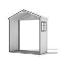 Module d'extension 2,2m² pour abri de jardin en résine beige Sunlife - Jôbu
