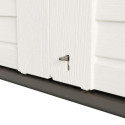 Armoire de jardin en résine beige - H.202cm - Jôbu