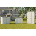 Armoire de jardin en résine beige - H.202cm - Jôbu