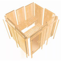 Sauna traditionnel d'intérieur Irava 1 - 1 à 2 places - 68mm - KARIBU