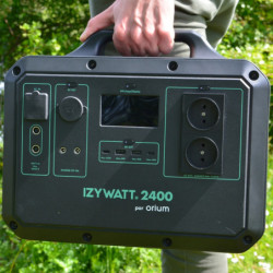 Station d'énergie portative Izywatt 2400 LFP - ORIUM