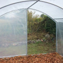 Serre tunnel Abri Cultures à pieds droits 3x3m avec bâche PE 200µ - Serres Tonneau