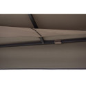Tonnelle de jardin Aneto 300x360cm en acier thermolaqué marron et polyester - Sunjoy